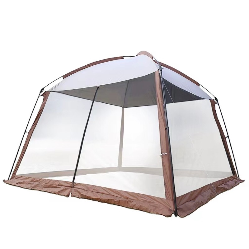 Camping Cooking Canopy - メッシュキャンプキャノピーテント、日よけ、風雨に強い、ビーチピクニックや屋外バーベキューに最適