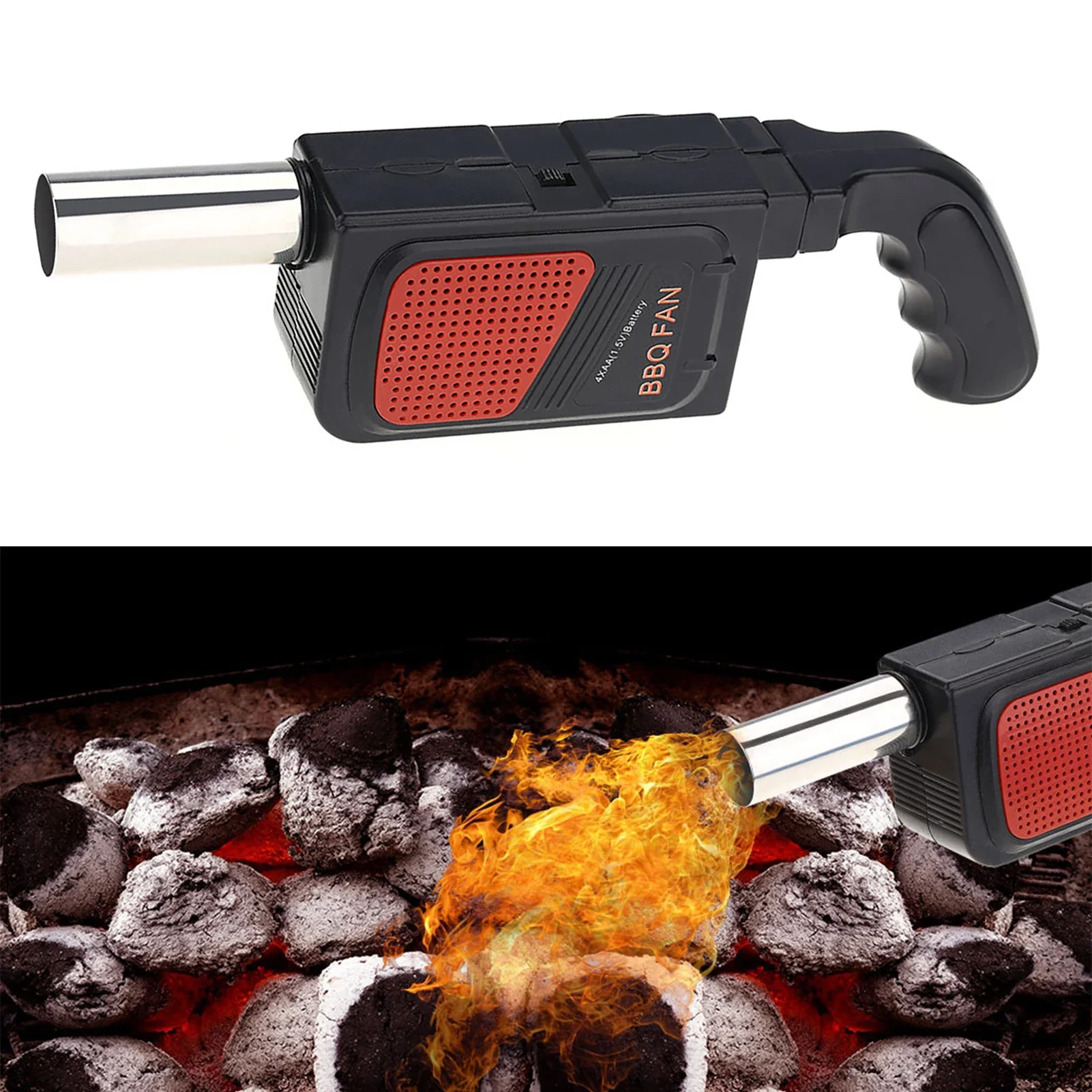 Camping Cooking Portable - ポータブルハンドヘルド電気バーベキューファン送風機屋外キャンプバーベキューピクニックベーカリーグリルアクセサリーバーベキュー調理ツール