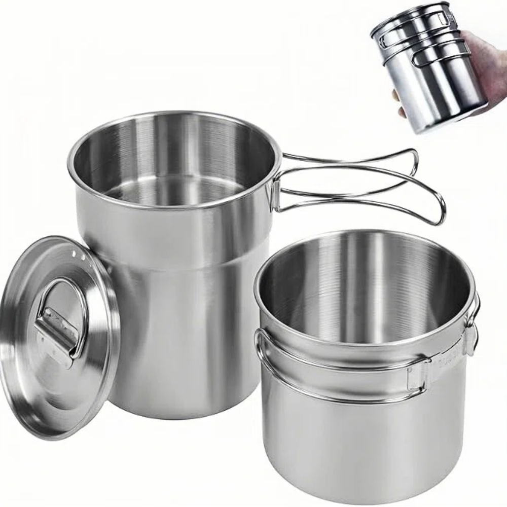 折りたたみ式キャンプカップマグカップキャンプポット調理器具3 - Camping Cooking Food のレビューと価格