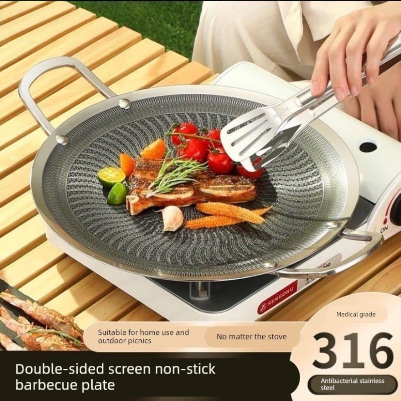 316ステンレス鋼多機能調理BBQグリルパン、キャンプ、家庭 - Camping Cooking Gas Stove のレビューと価格