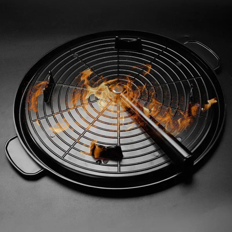ポータブル無煙アルミトレイ,韓国のマイファンストーングリル, - Camping Cooking Hot Plate のレビューと価格