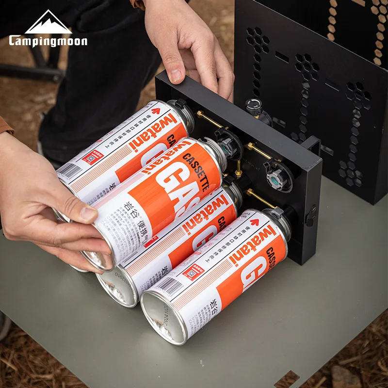 CAMPINGMOON BKZ63 六つの供給源、二つの燃料 - Camping Cooking Range のレビューと価格