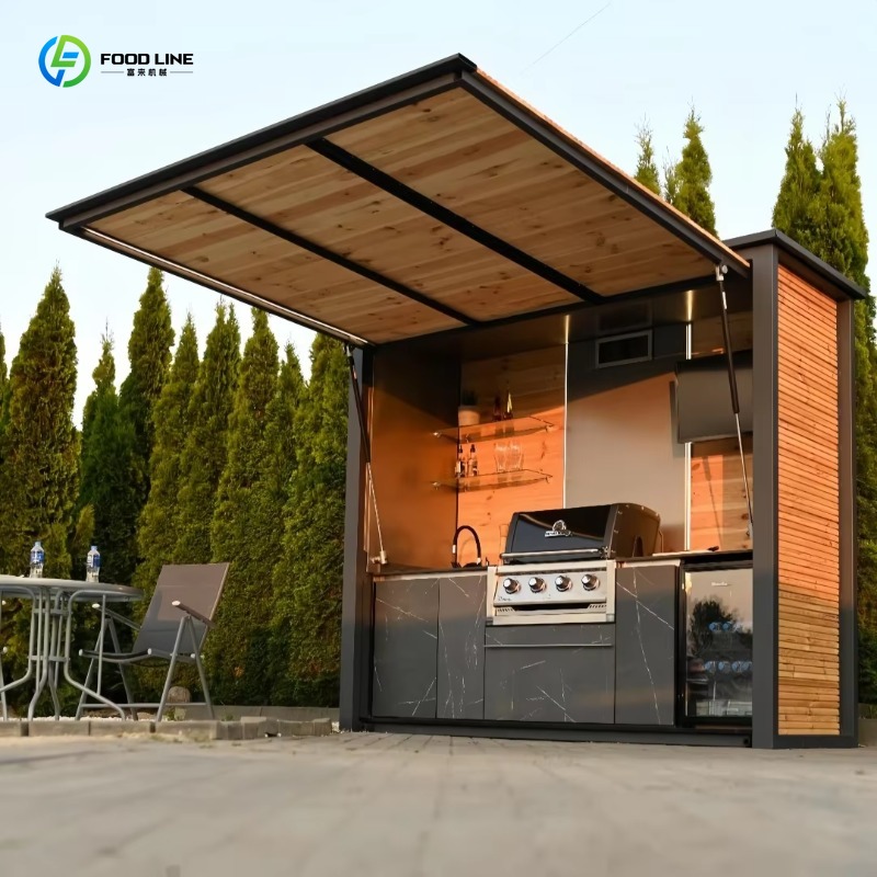 カスタマイズ可能なプレハブ屋外ガーデンキッチンキャビネットセ - Camping Cooking Kitchen Set のレビューと価格