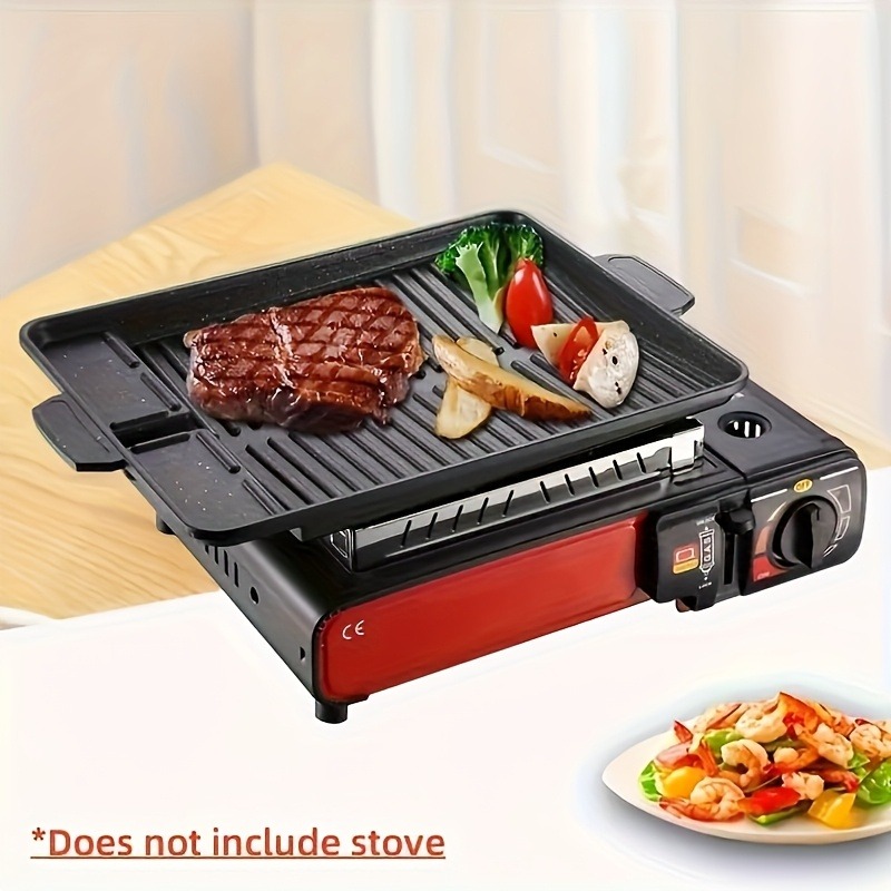 韓国風グリルミートプレート アルミチタンコーティング バーベ - Camping Cooking Range のレビューと価格