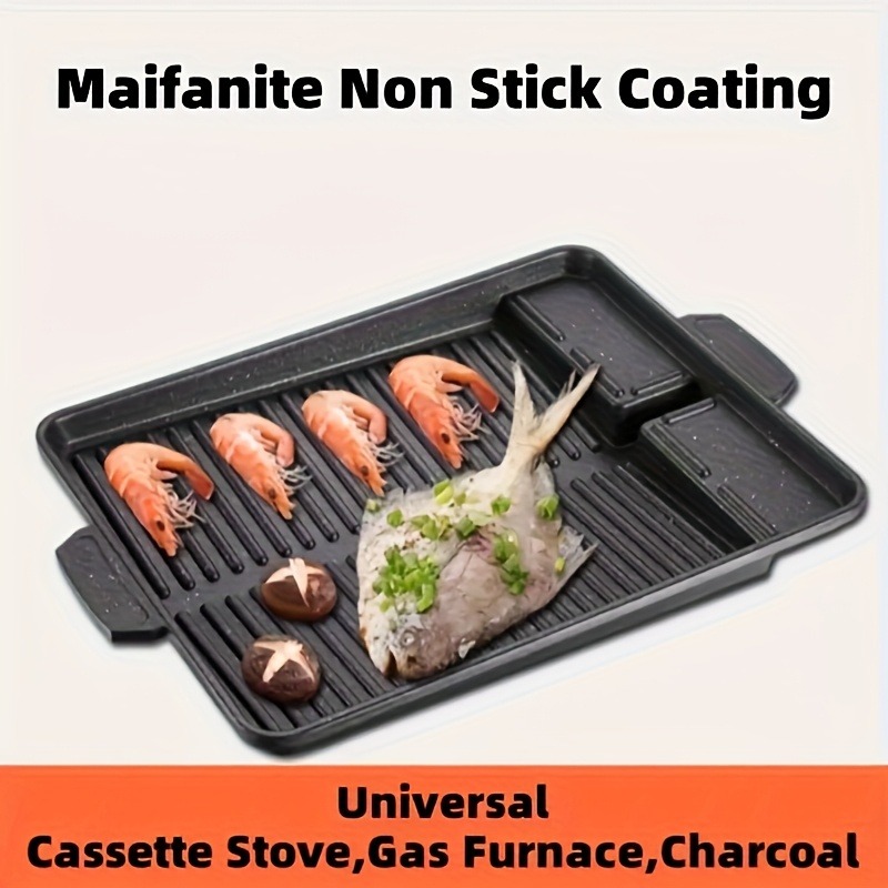 韓国風グリルミートプレート アルミチタンコーティング バーベ - Camping Cooking Range のレビューと価格