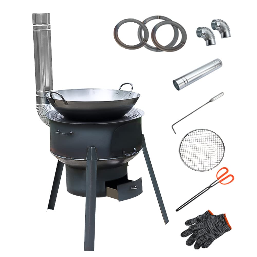ポータブルで取り外し可能な薪ストーブ,バーベキュー,ピクニッ - Camping Cooking Hot Plate のレビューと価格