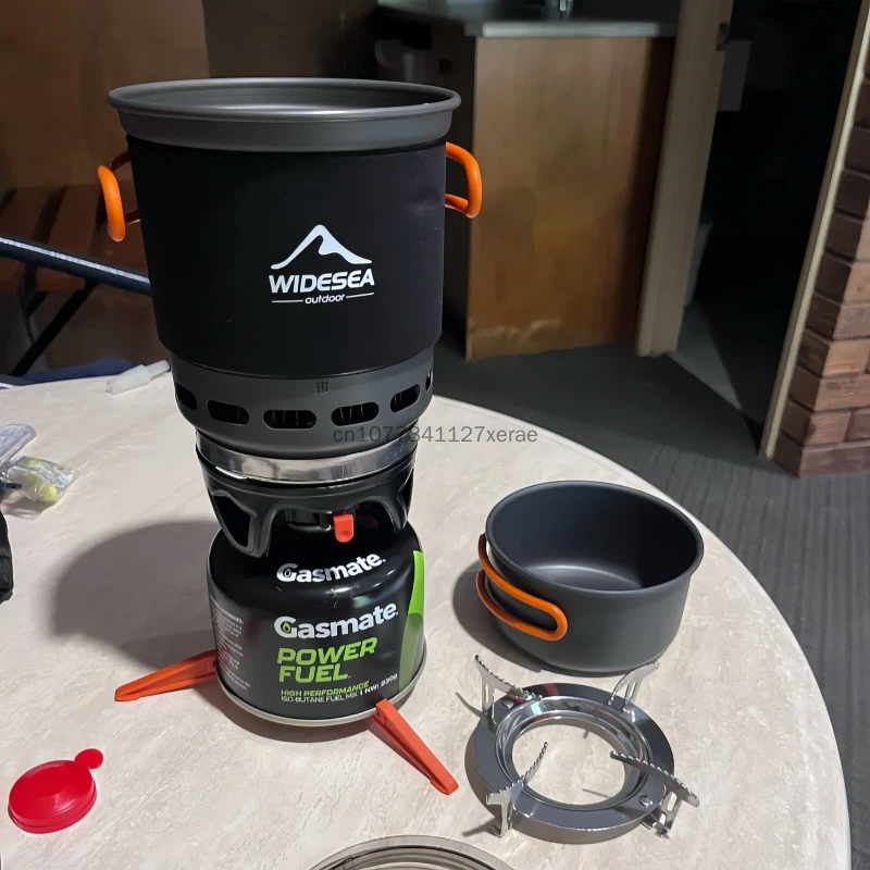 熱交換器付きキャンプ調理システム アウトドアガスバーナースト - Camping Cooking Gas Stove のレビューと価格