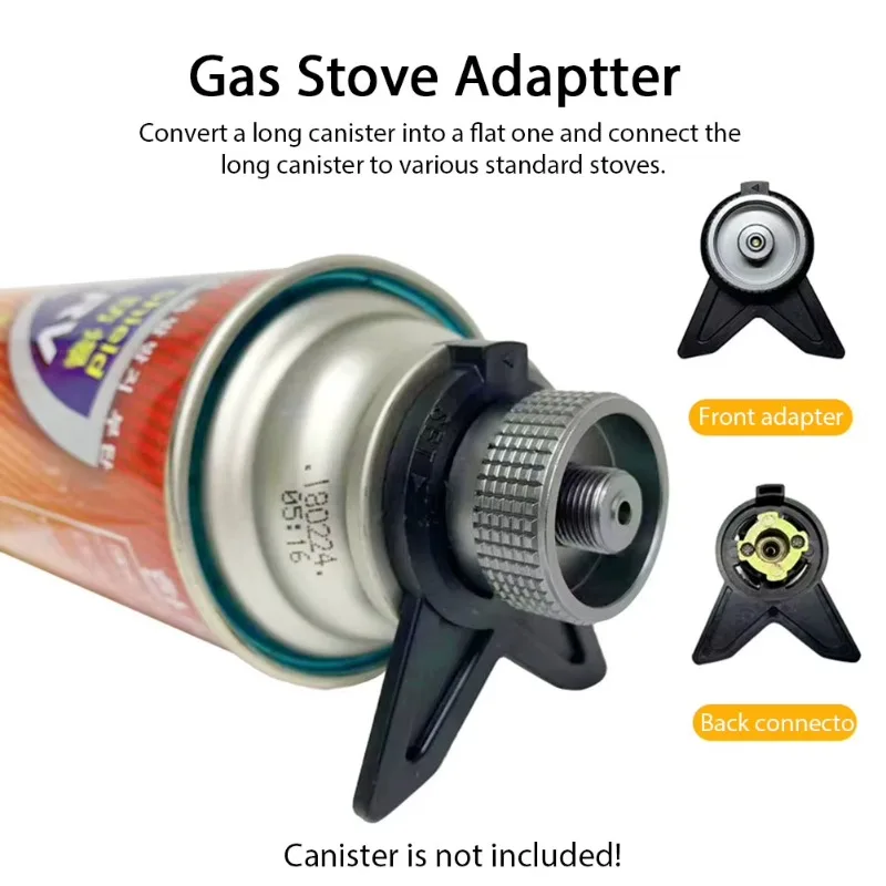 ブタンキャニスターアダプター屋外キャンプガスストーブコンバー - Camping Cooking Gas Stove のレビューと価格
