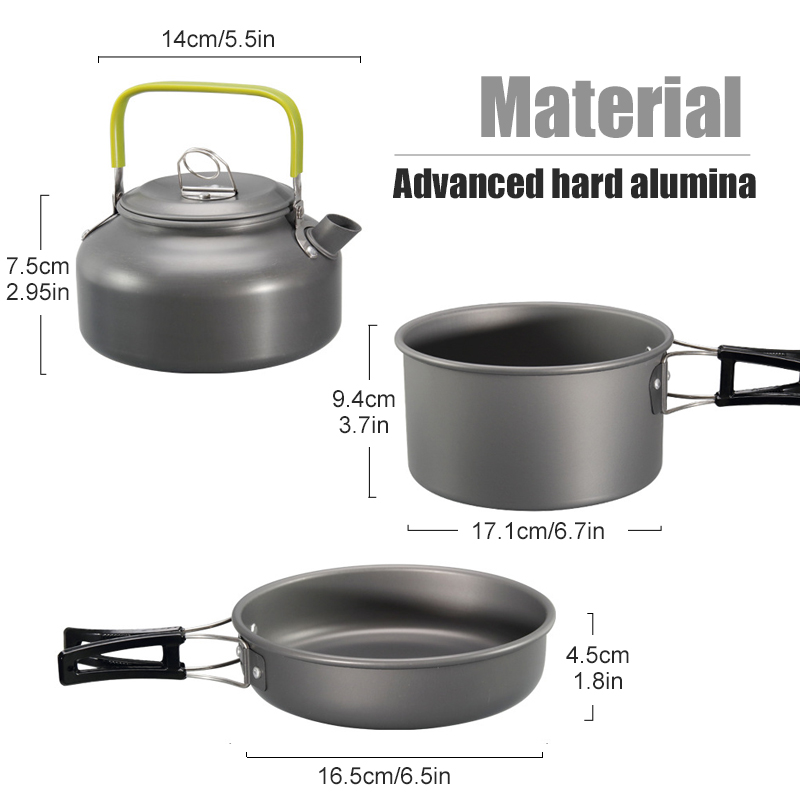 WESTTUNE キャンプ調理器具キット アルミ アウトドア - Camping Cooking Roll のレビューと価格