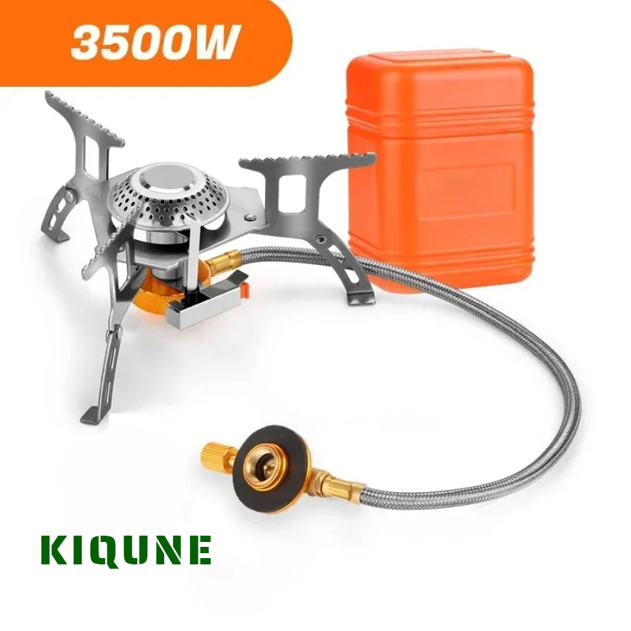 キャンプガスストーブポータブル折りたたみ屋外バックパッキング - Camping Cooking Gas Stove のレビューと価格