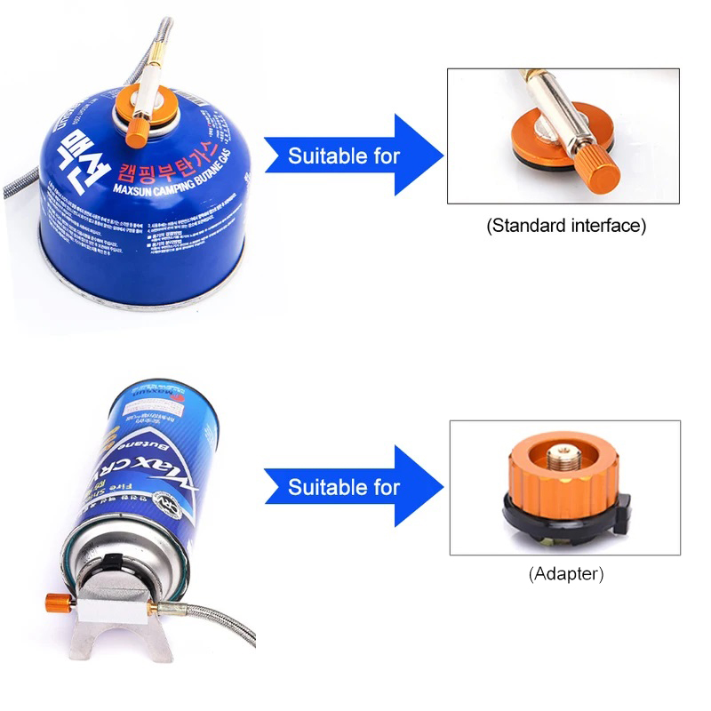 キャンプガスストーブポータブル折りたたみ屋外バックパッキング - Camping Cooking Gas Stove のレビューと価格