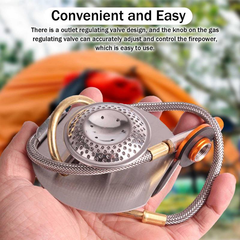 ステンレス鋼のポータブル屋外キャンプガスストーブ,アルパイン - Camping Cooking Gas Stove のレビューと価格