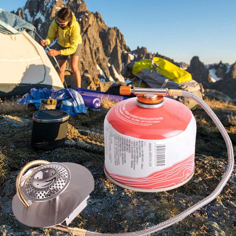 ステンレス鋼のポータブル屋外キャンプガスストーブ,アルパイン - Camping Cooking Gas Stove のレビューと価格