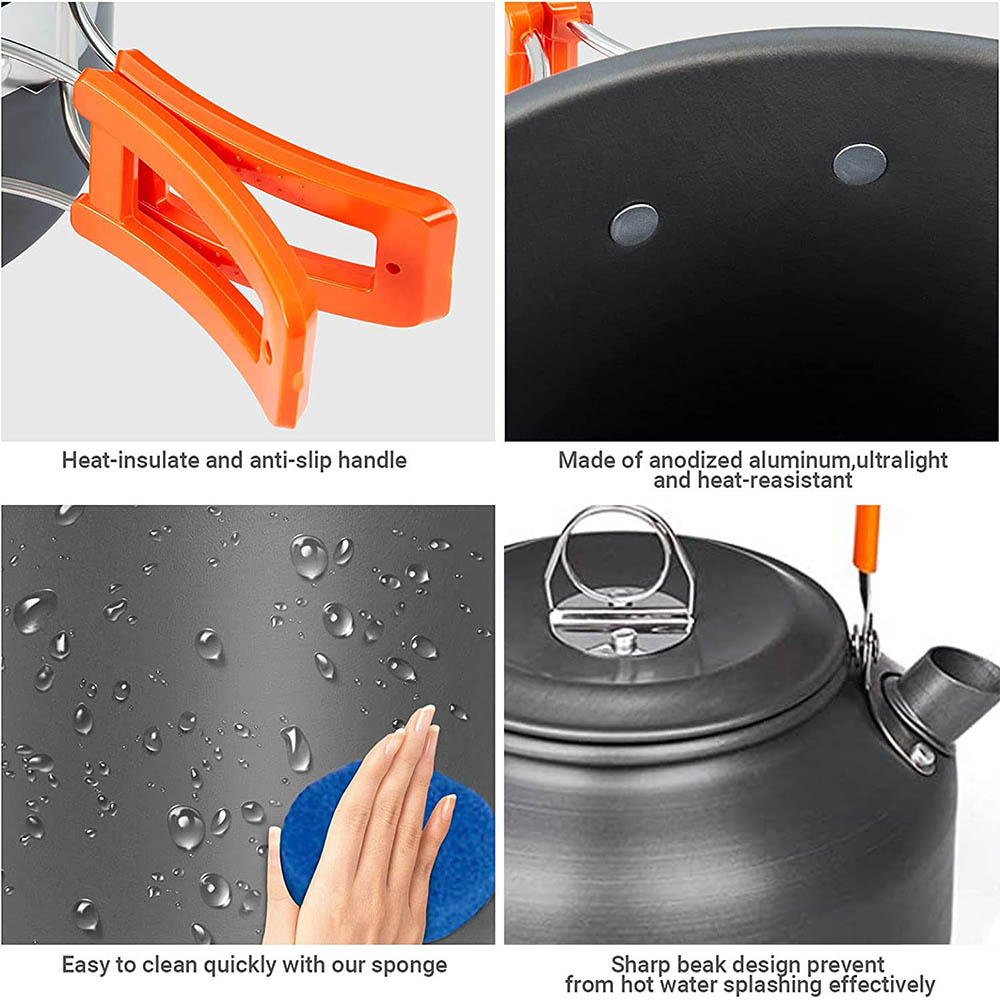 1 ピース/1 セットキャンプ調理器具キット屋外調理セットア - Camping Cooking Roll のレビューと価格
