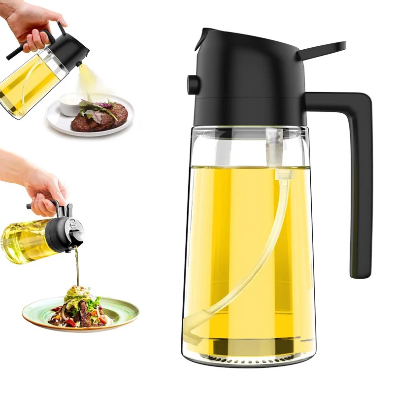 キッチンオイルスプレー オリーブオイルスプレーボトル ホーム - Camping Cooking Oil のレビューと価格