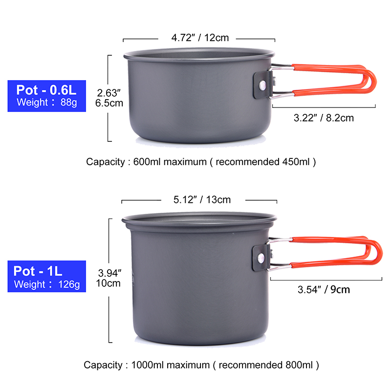 幅のキャンプ用調理器具セット、屋外食器用品用品、バーナースト - Camping Cooking Oil のレビューと価格