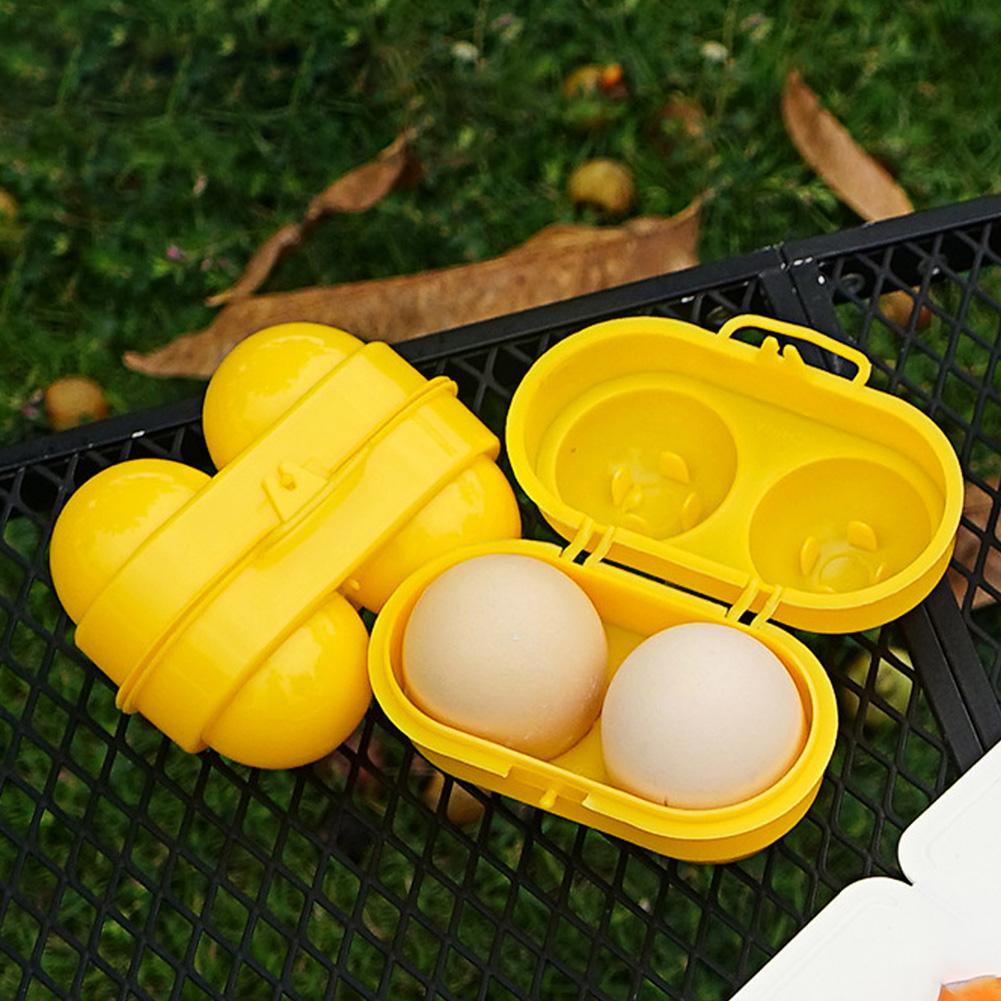 卵を保管するためのポータブルプラスチックエッグホルダー,ピク - Camping Cooking Range のレビューと価格