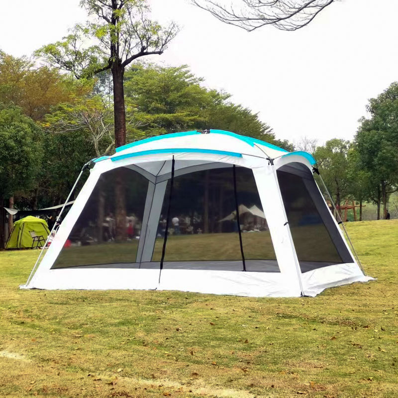 キャノピーテント オックスフォード製 防雨 防蚊 6～8人用 - Camping Cooking Canopy のレビューと価格
