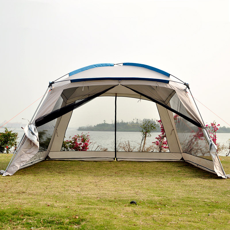 キャノピーテント オックスフォード製 防雨 防蚊 6～8人用 - Camping Cooking Canopy のレビューと価格