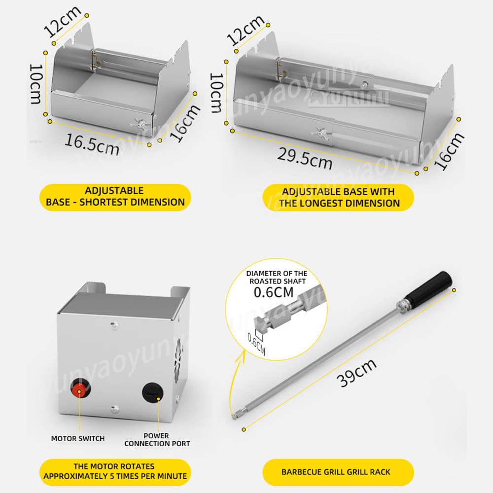 丸型グリルバスケット キャンプBBQ回転式シリンダー 自動回 - Camping Cooking Roll のレビューと価格