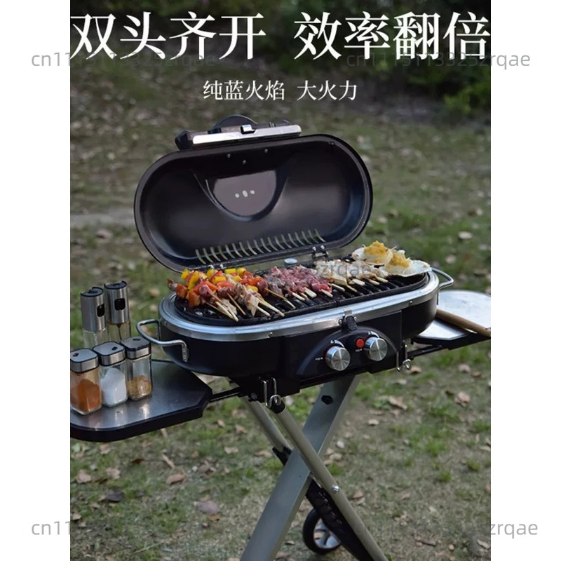 屋外屋内兼用ガスコンロ ポータブルプロパンキャンプBBQグリ - Camping Cooking Range のレビューと価格