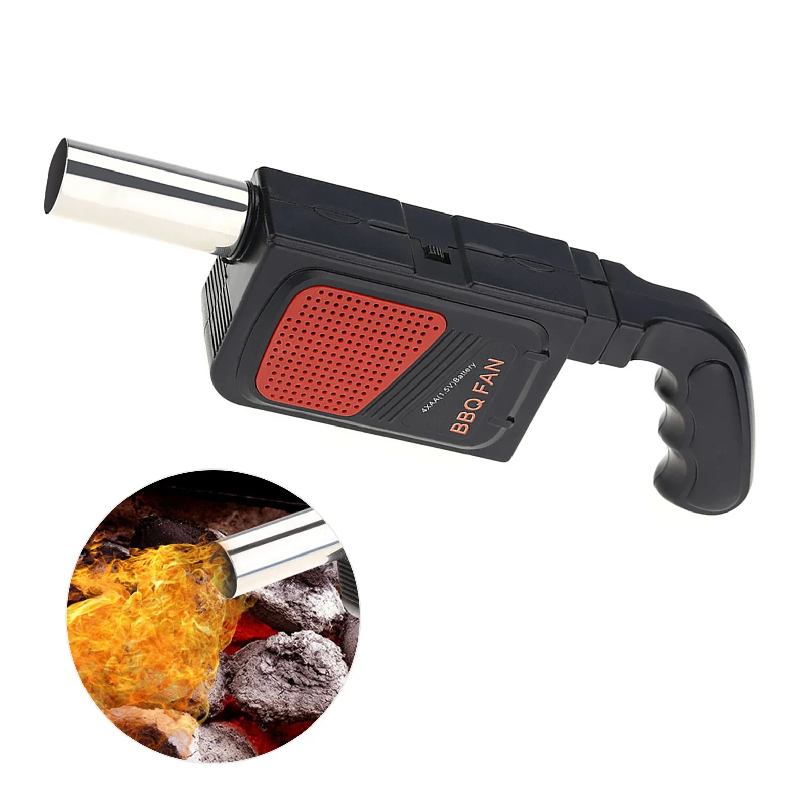 ポータブルハンドヘルド電気バーベキューファン送風機屋外キャン - Camping Cooking Portable のレビューと価格