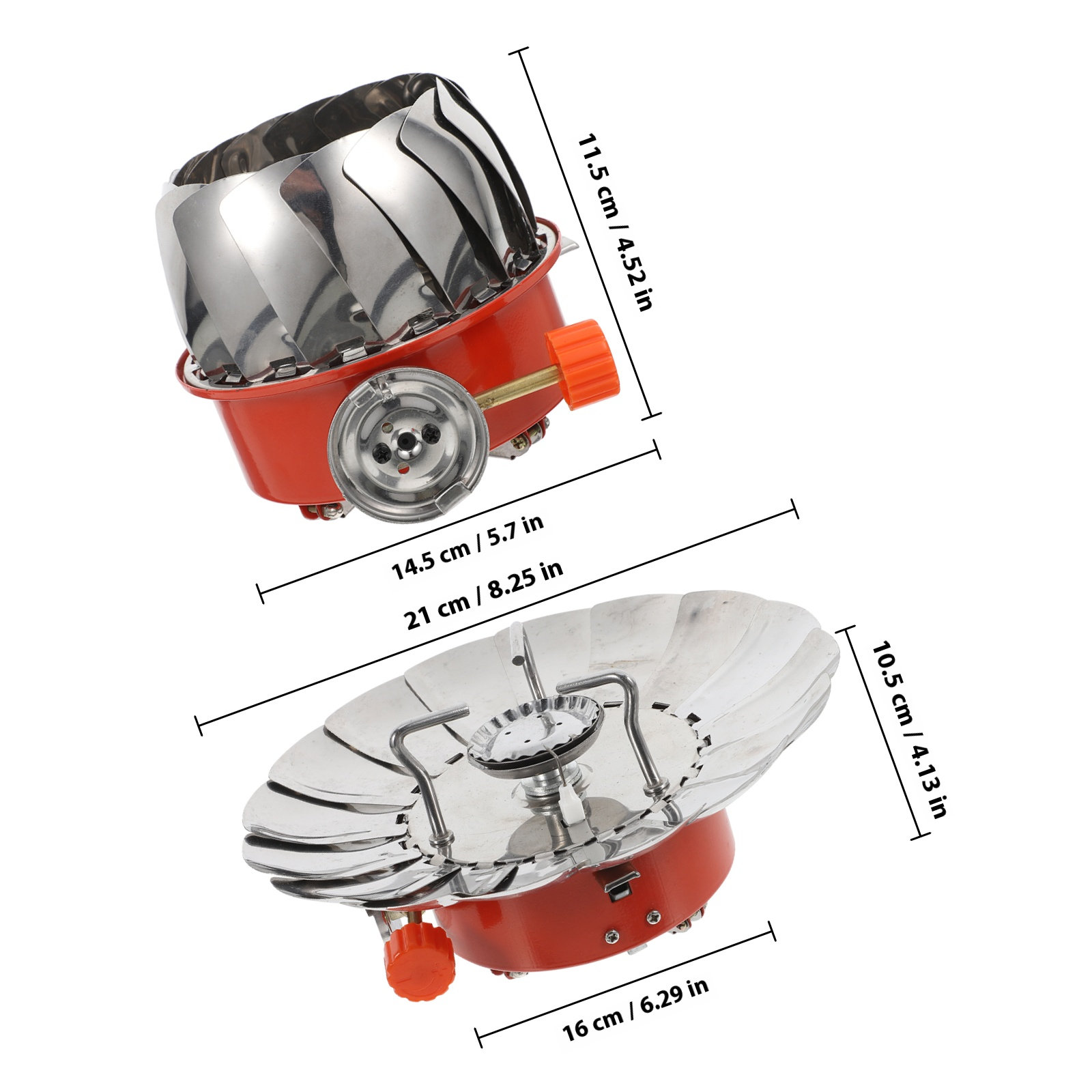 ポータブルロータスミニ炉 アウトドアガスキャンプストーブ 防 - Camping Cooking Range のレビューと価格