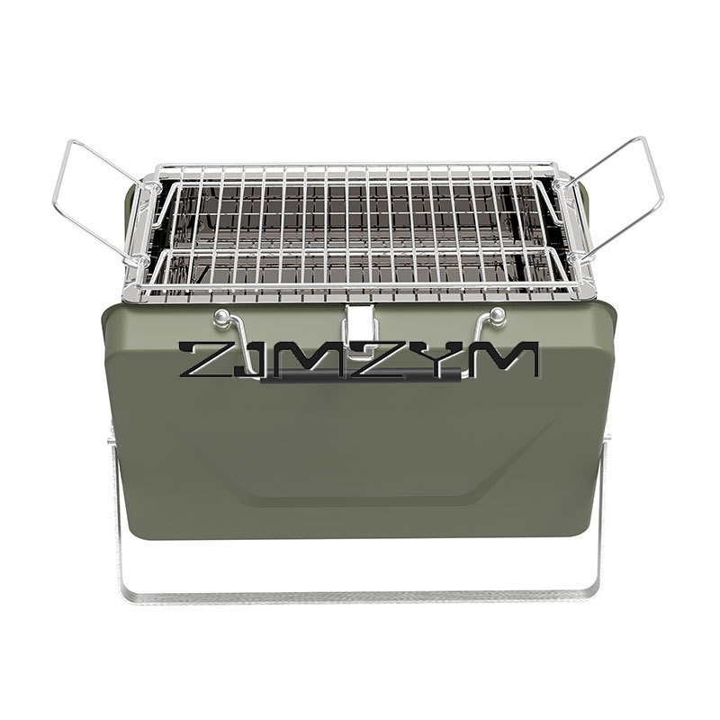 折りたたみ式バーベキューグリル、高さ調節可能、メッシュグリル - Camping Cooking Range のレビューと価格