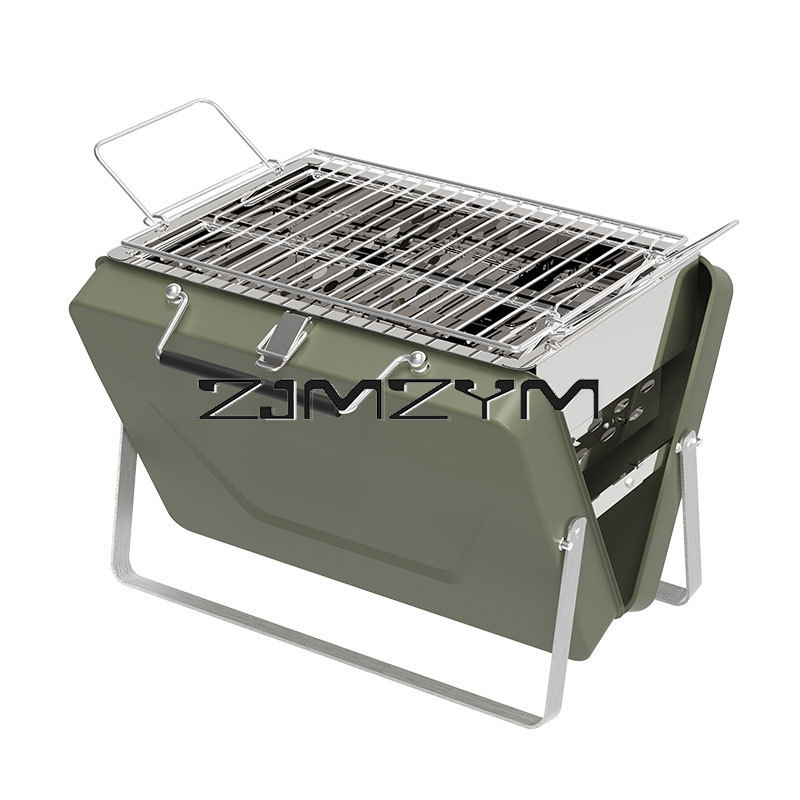折りたたみ式バーベキューグリル、高さ調節可能、メッシュグリル - Camping Cooking Range のレビューと価格