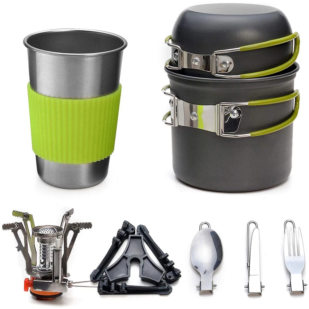 キャンプ調理器具キット ストーブ付き アウトドアクッキングセ - Camping Cooking Roll のレビューと価格